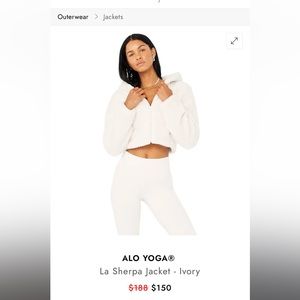 Alo LA Sherpa jacket
